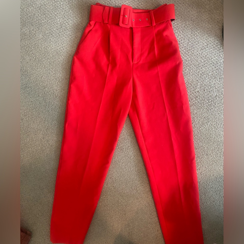 Zara Red pants